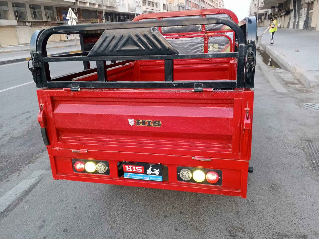 ستوته كهربائية للبيع
💪 محرك دفرنس قوي (1500 واط)
🔋 بطارية 60 فولت – مدى ممتاز بالشحنة
🚚 تتحمل أوزان عالية 
⚙️ نظام حديث وثابت + صرفية قليلة جداً
💡 ليدات قوية + شاشة + مرايات
📍 الحالة: جديدة / استخدام قليل
📍 جاهزة للعمل مباشرة بدون أي صرف

📞 للاستفسار: ***********

📍 العنوان: بغداد شارع النضال
