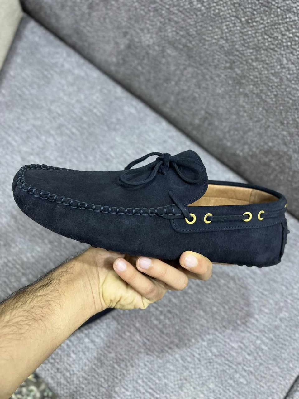 حذاء رجالي ماركة Manfield الأصلية 👞
تعاون مع Robert – تصميم أوروبي أنيق 🇪🇺

🖤 شمواه فاخر – لون نيلي كلاسيك
✨ حالة شبه جديد (98%)
👌 لبس خفيف جداً – بدون عيوب تُذكر

✔️ مناسب للطلعات + لبس يومي مرتب
✔️ خفيف ومريح جداً على الرجل
✔️ شكل فخم بدون مبالغة

السعر:30 وبي مجال بسيط


**إذا كنت صاحب هذا الإعلان وتريد حذفه لأي سبب، رجاءا أرسل رسالة إلى الدعم الفني**