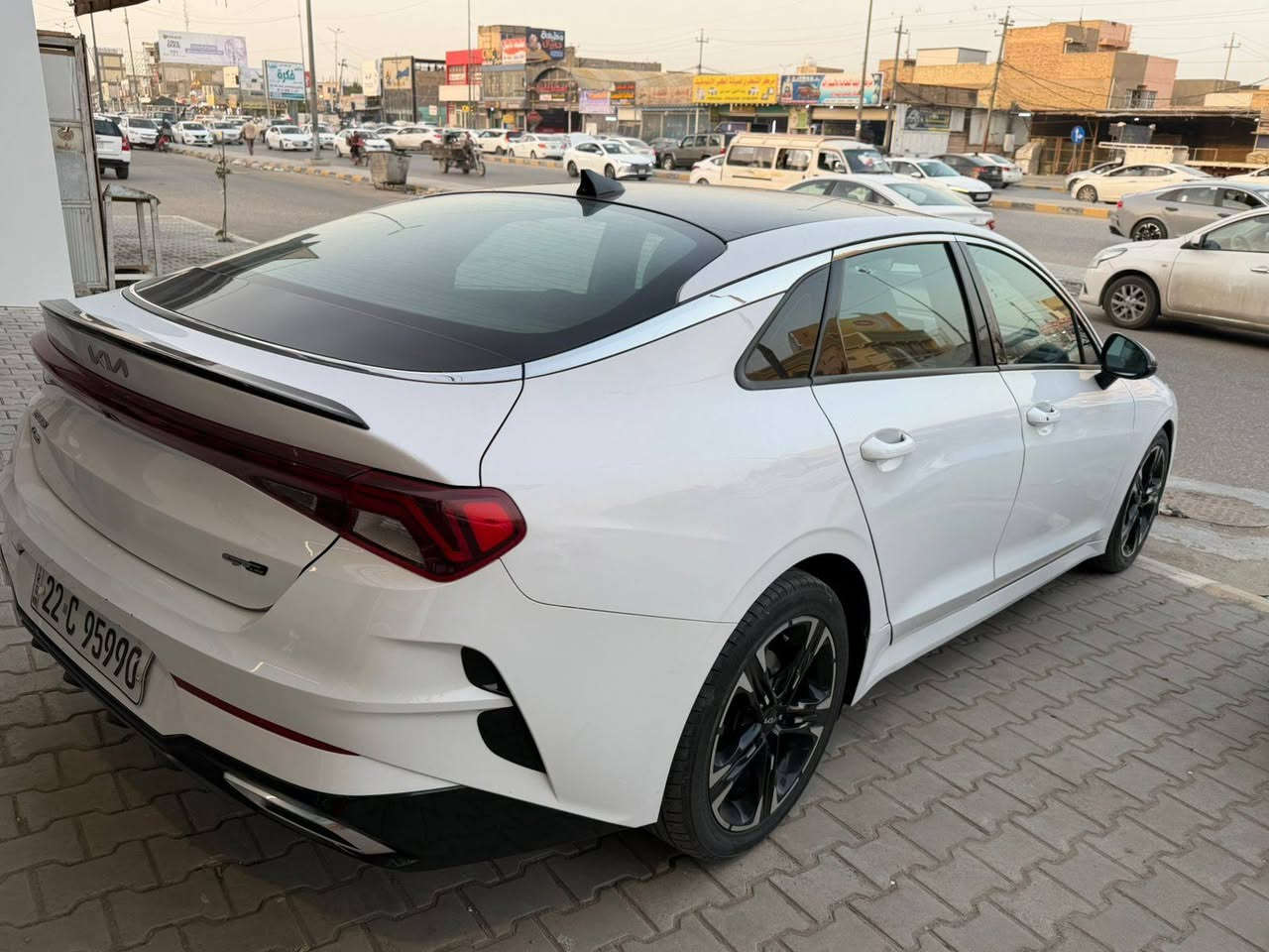 بسم الله الرحمن الرحيم
رمضان كريم عليكم 
يوم السبت 2/21
#إعلان_بيع_سيارة 🚗🔥
🔷 السيارة: كيا  K5  جيتي لاين فل موصفات
🔷 سنة الصنع: 2022
🔷 السعر: 180وبيه مجال
🔷  مرقم اربيل  موجودة حاليا في النجف 
🔷 الضرر: (كما موضح بالصور)
✨ وإذا تريد سيارة من المزاد الأمريكي (Copart / IAA)
     شرفنا نوفرلك كل انواع السيارات 🔥🇺🇸
————————————————————————
☎️ للاستفسار:
📞 ***********
📞 ***********
