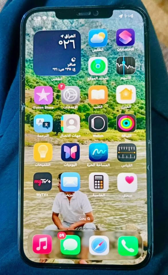 اسلام عليكم ايفون 12 بروماكس ذ 256باتري 76اجهاز شرق اوسط السعر 500الف  عنوان اربيل متواجد خاص ًًاو وتساب  ***********🙂
