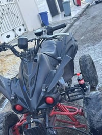 دراجه رباعيه رياضي حجم وسط طويل مكينه كبس شغال نضافه فول عالفحص سعر400...