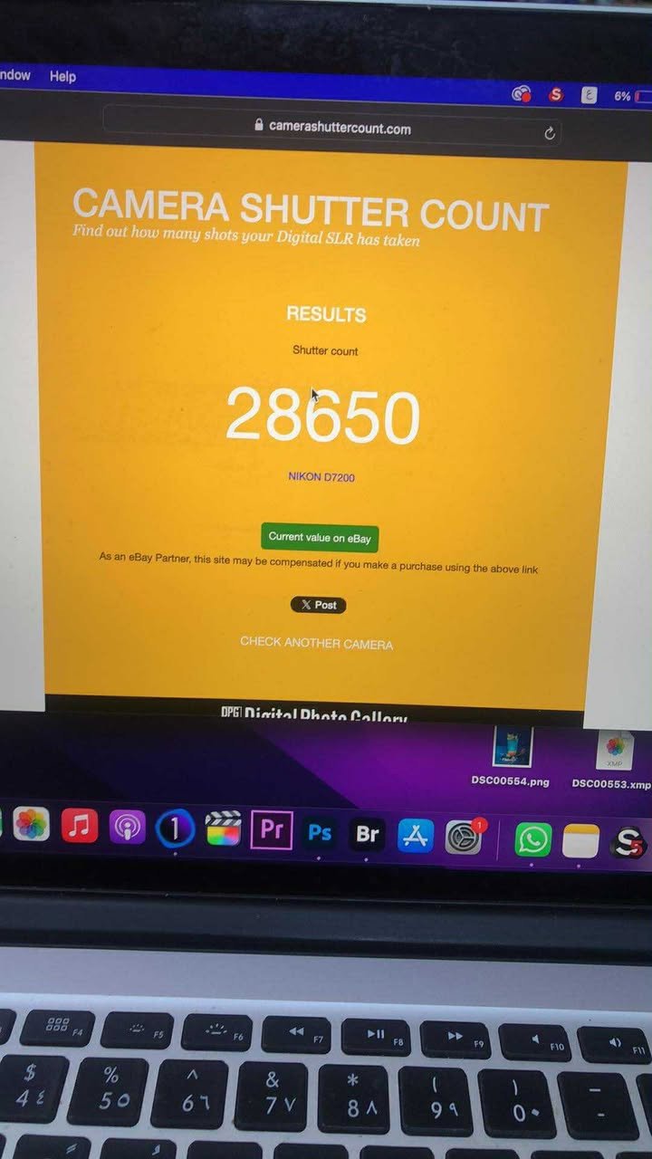 السلام عليكم للبيع كامرا نيكون 7200 السعر 500 الف فقط بدي
يوجد عدسة نيكور 55-300 سعر 250 الف 

يوجد عدسة توكينا وايد انكل واسعه فتحه عدسه 2.8 الاصليه 

السعر 300 الف تواصل *********** اسعار ثابته
