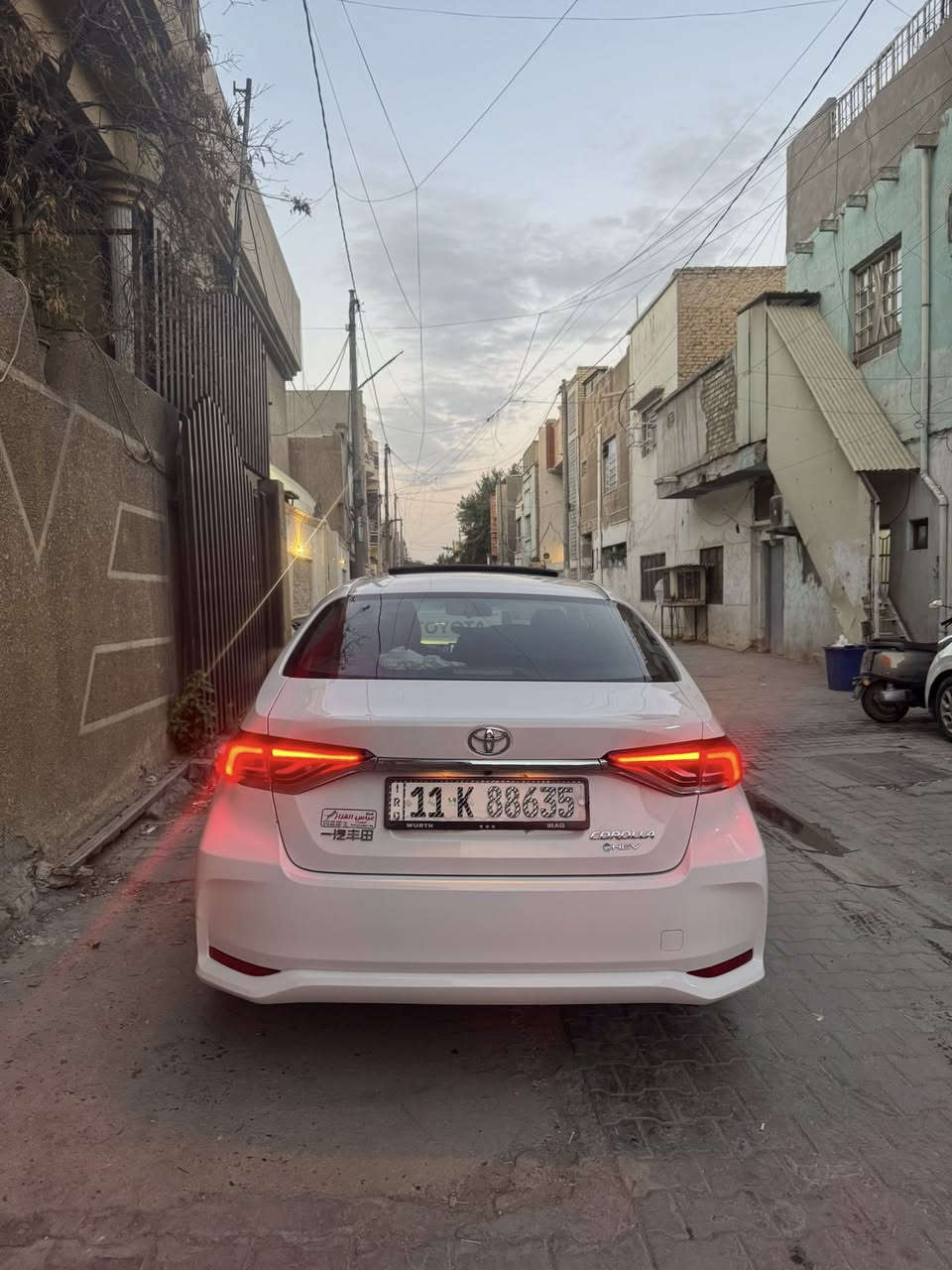 تيوتا كورلا هايبرد شكل الخليجي HEV موديل 2025فول‎ مواصفات عدا كشن الكهرباء

‎بصمة رادار تحديد مسار كروز سرعة اوتو هولد هند بريك بصمة سلايد روف كشنات جلد شاشة تدعم كار بلي مود درايف تبريد قطعتين خلفي وامامي منافذ تايب سي اشاير بالمري ومعروفة 
مواصفاتهة  

السياره ماشيه 11 الف
رقم بغداد بأسمي تحويل ثاني يوم
مكاني بغداد/ساحة عدن 
***********
