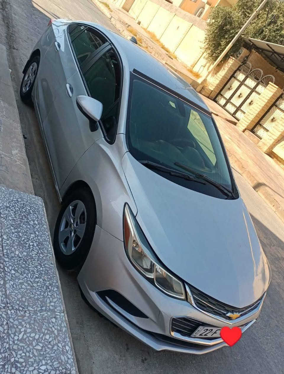 السلام عليكم
 للبيع كروز 2018 محرك 14 السعر 83 رقم اربيل دولي سنويه لغاية 2029  للاستفسار الاتصال على ***********           ***********
