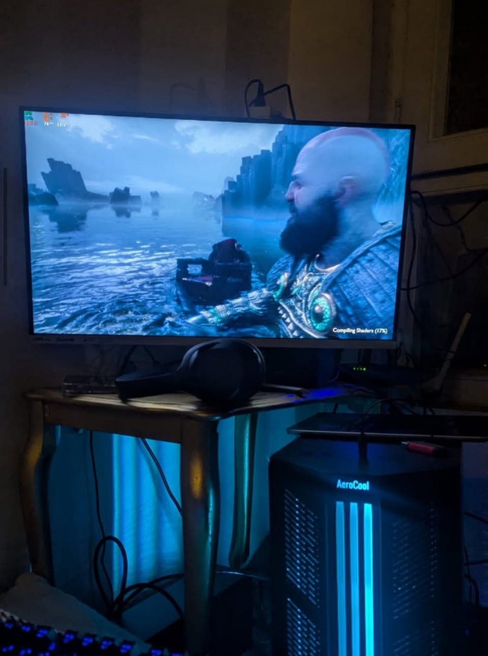 PC):
CASE - AeroCool Prime Mid-Tower (الصندوق)
• MB (اللوحة الأم): MSI H410M A-PRO
• CPU (المعالج): Intel® Core™ i5-10400F Processor
• GPU (كرت الشاشة): ZOTAC GAMING GeForce GTX 1650 SUPER Twin Fan 4GB
• RAM (الذاكرة العشوائية): LEXAR 16GB 2666 (8X2)
• PSU (مزود الطاقة): AeroCool Cylon RGB 500W Standard 80+
• FAN CPU (مبرد المعالج): INTEL
• HDD (القرص الصلب): Toshiba 1TB 7200
• SSD (قرص التخزين السريع): Laxer 120GB
السعر 450 الف قفل 
للتواصل خاص


**إذا كنت صاحب هذا الإعلان وتريد حذفه لأي سبب، رجاءا أرسل رسالة إلى الدعم الفني**