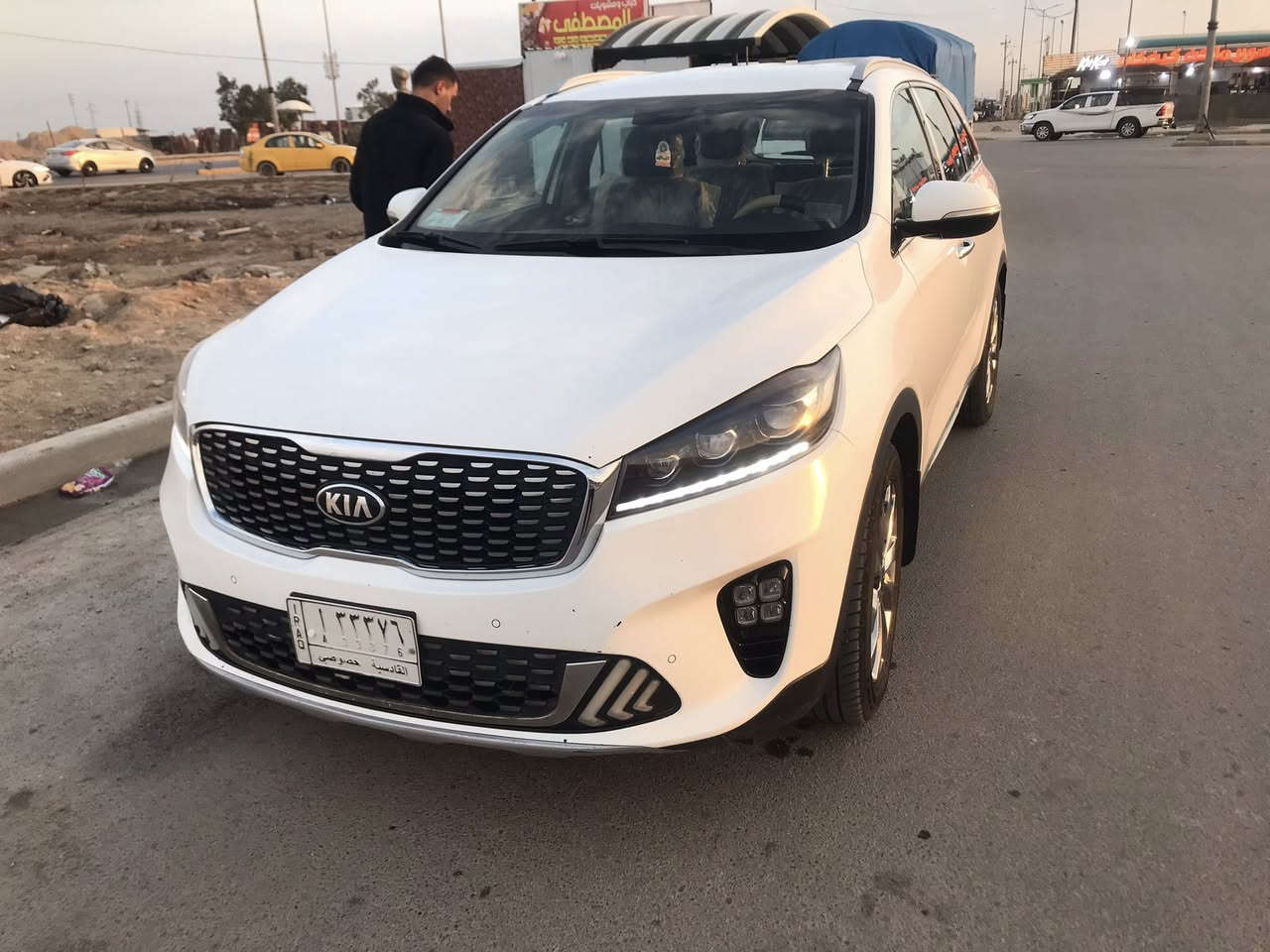 سورنتو 2020 خليجي ٦سلندر  فول مواصفات ماعدا البنوراما 
رقم قادسية بأسمي  مكانها الكوت 
ماشيه ١٦٥ الف 
مكفوله كفاله عامه  السعر ٢٥٥$
على ايد وحده ماخذها زيرو 

للاستفسار:***********
