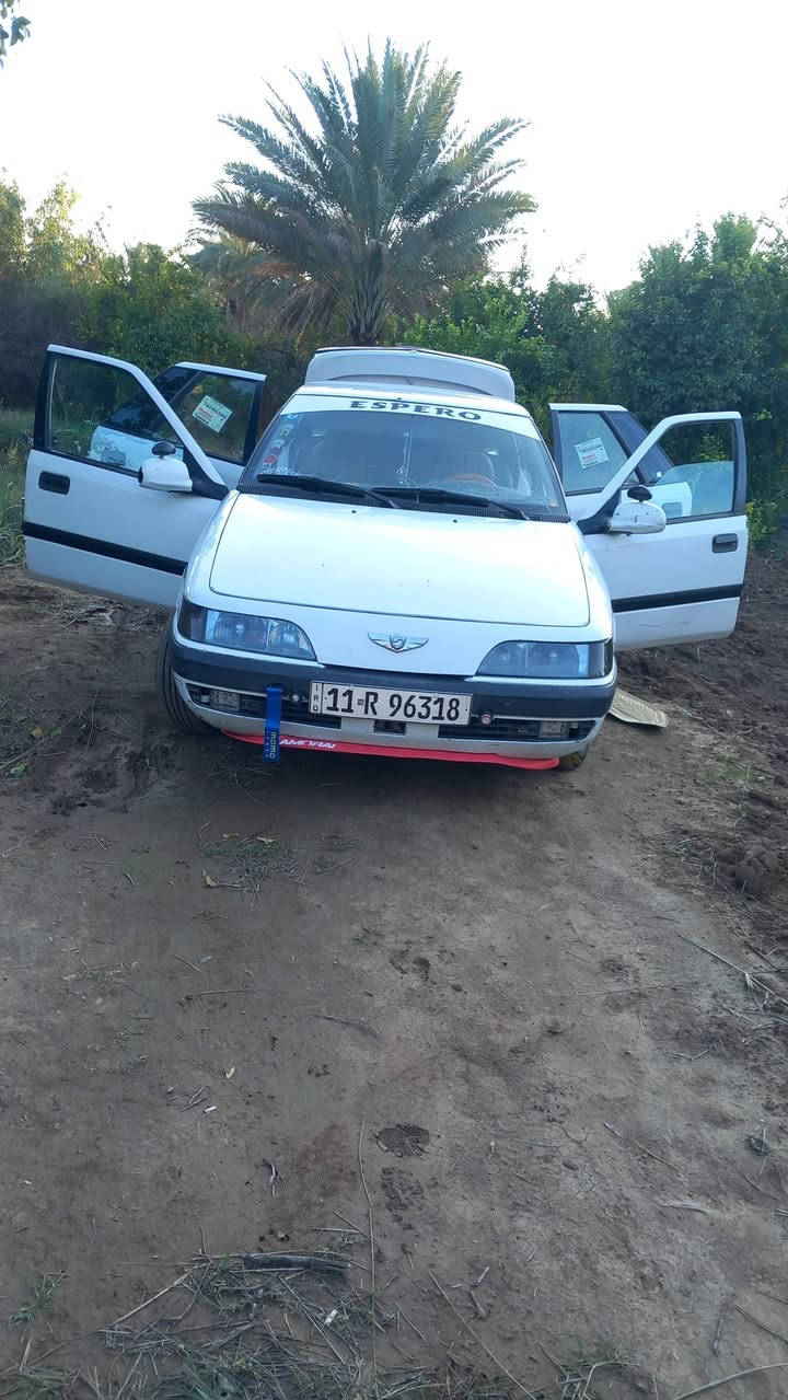 اسلام عليكم اسبرو للبيع موديل ٩٦ بغداد دولي بسمي محرك مسكر بيه خيط تبخير  اسياره ابلاده مامصبوغه صدر جديد اسعر ٢٨ ورقه وبيه مجال ***********
