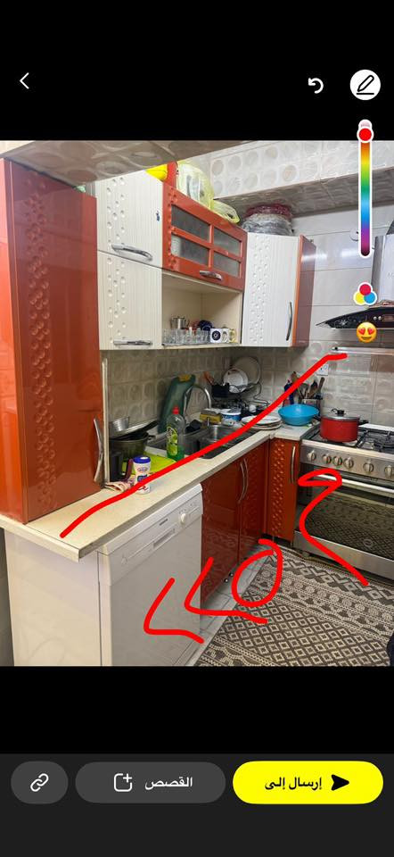 مطبخ كامل للبيع مع الطباخ و المرشحة و السنك كامل بدون نقص ونظيف ومابي اي مشكلة المكان المنصور السعر مليونين وبي مجال 
***********
