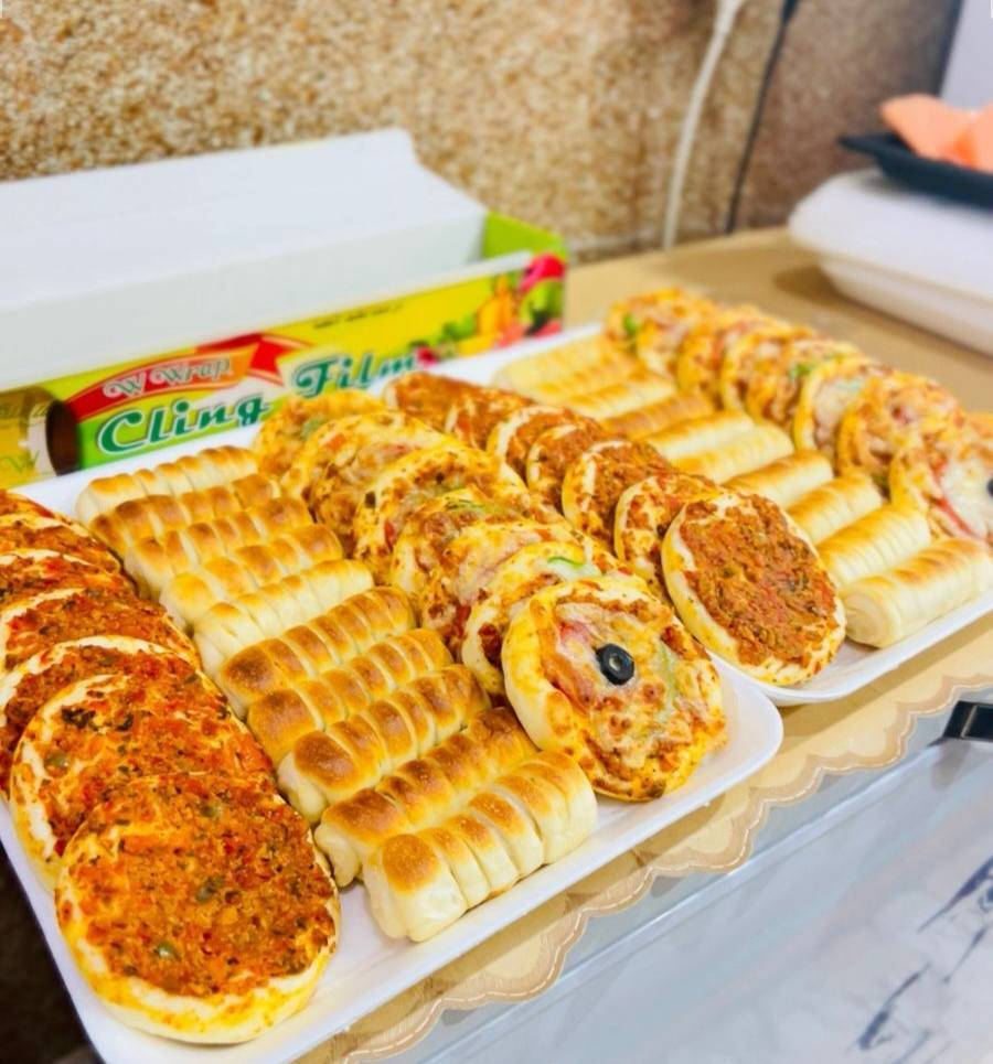 الحجز مفتوح للفطور الي تريد تحجز من وكت
االمتوفر معجنات بأنواعها حسب الطلب
كبة جريش دجاج
كبة جريش لحم
سمبوسة دجاج
سمبوسة جبن
ومتوفر توصيل


**إذا كنت صاحب هذا الإعلان وتريد حذفه لأي سبب، رجاءا أرسل رسالة إلى الدعم الفني**