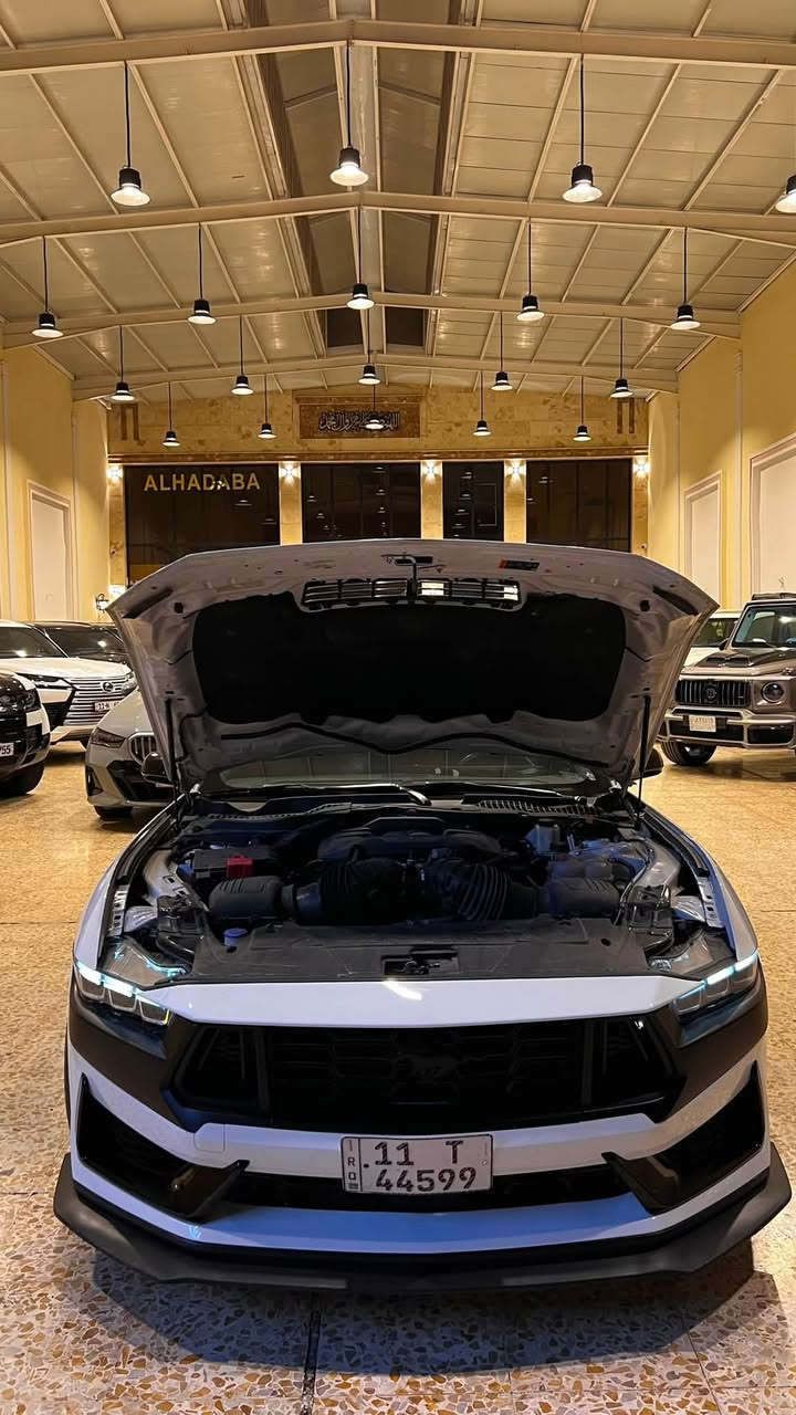 موستنك 2024 GT
Premium 10speed
ماشية 9الاف ميل

* محرك V8 سعة 5.0 لتر
* قوة 486 حصان
* قير أوتوماتيك 10 سرعات
* حزمة Performance Pack
*بريك امامي خلفي  Brembo
* تعليق MagneRide
* ويل 20 وتايرات مشلن 
* شاشة 13.2 إنش
* عدادات رقمية 12.4 إنش
اكتف كزوز سستم 

التزويدات:

* إكسوست Corsa
* داون بايب ستيل
* إكس تيب ستيل
* شوت K&N
* برمجة احترافية
وشوم دارك هورس وكت دارك هورس اصلي 

السيارة نظيفة جدًا، استخدام شخصي لا نازلة ساحة ولا استعراض مكينه كير مكفولات 

حادث السيارة خشم البنيد شربين صبغ فقط ودعامية  امامي 
وبالعراق صار بيها خشم الجملغ الامامي بارد وشويه بالجملغ الخلفي بارد بسيط.

السعر: 285 وبيها مجال 
الموقع: بغداد البلديات
للتواصل: ***********
