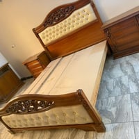 غرفه نوم  7 قطع  صاج مصري وجه وكفه تكمه  غير مستخدمه جديده جديده للتوا...