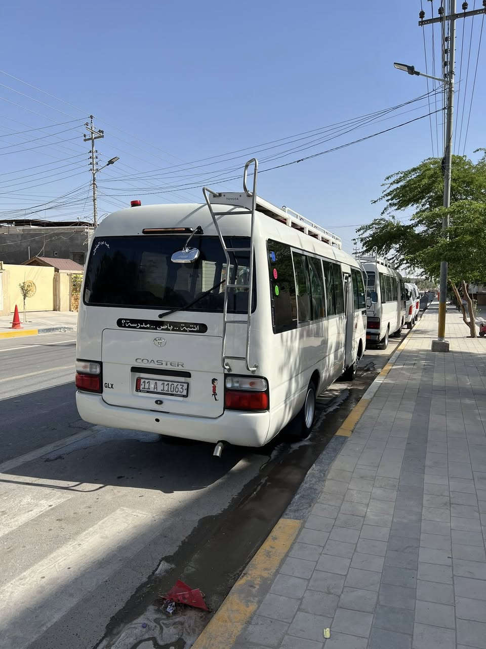 سلام عليكم لبيع
كوستر راس ثور مديل 2001
سياره جاهزه كير مكينه اكسل كفاله 
حداده جديده تخم تايل برجستون 
دوشمه جديده سياره جاهزه على آخر حبايه 
رقم بغداد نكليزي 
مكان بصره
لاستفسار 
***********
