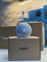 اليكسا ايكو حجم كبير ايكو دوت ام الساعة ايكو دوت بدون ساعة لغة عربية -...