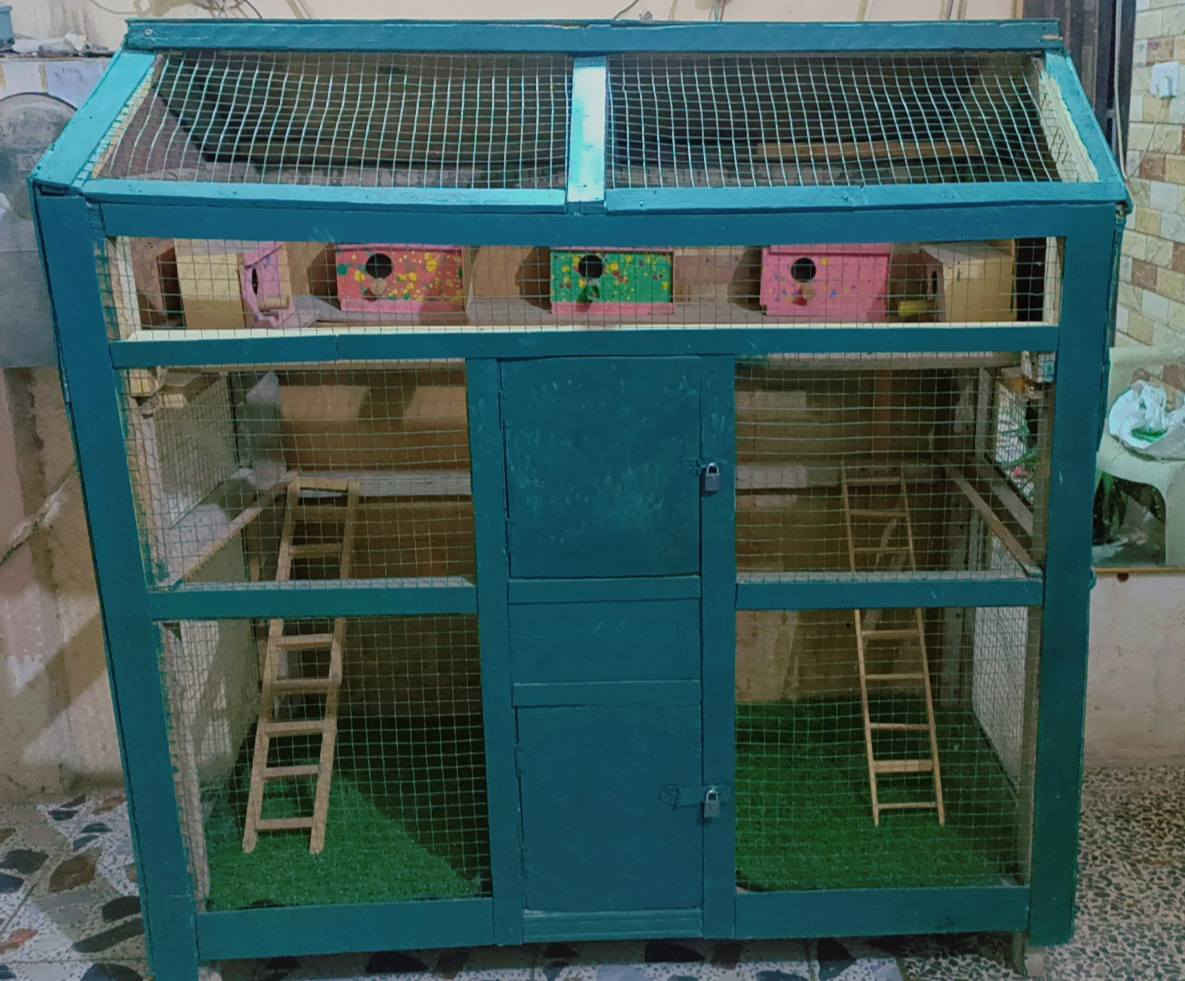 السلام عليكم ورحمة الله وبركاته قفص طيور للبيع جديد رايدي 75 وبي مجال الاستفسار على رقم واتساب ***********📲
