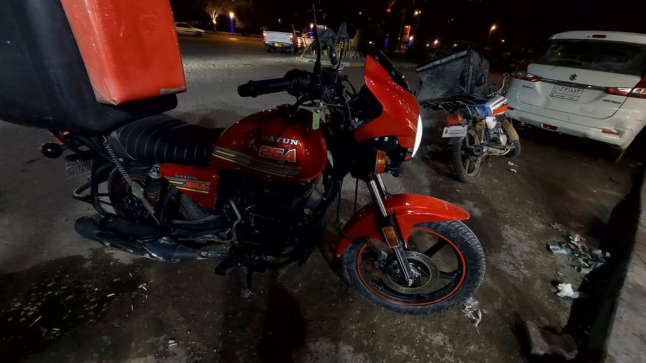 سلام عليكم من رخصة الاداره الكروب
دايون موديل ٢٥ ماشيه ٤٠٠٠ الااف رقم اربيل دراجه جديده ونظيفه وانظف من الصور دراجه حلوه وناعمه مكاني نجف دراجه سعرها ٢٣٥٠ اثنين و٣٥٠. وبيها. مجال الاتصال على هذا الرقم *********** خاص ما متواجد
