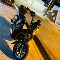 دراجة شحن • نضافة ٩٠٪ • تشغيل عن بعد