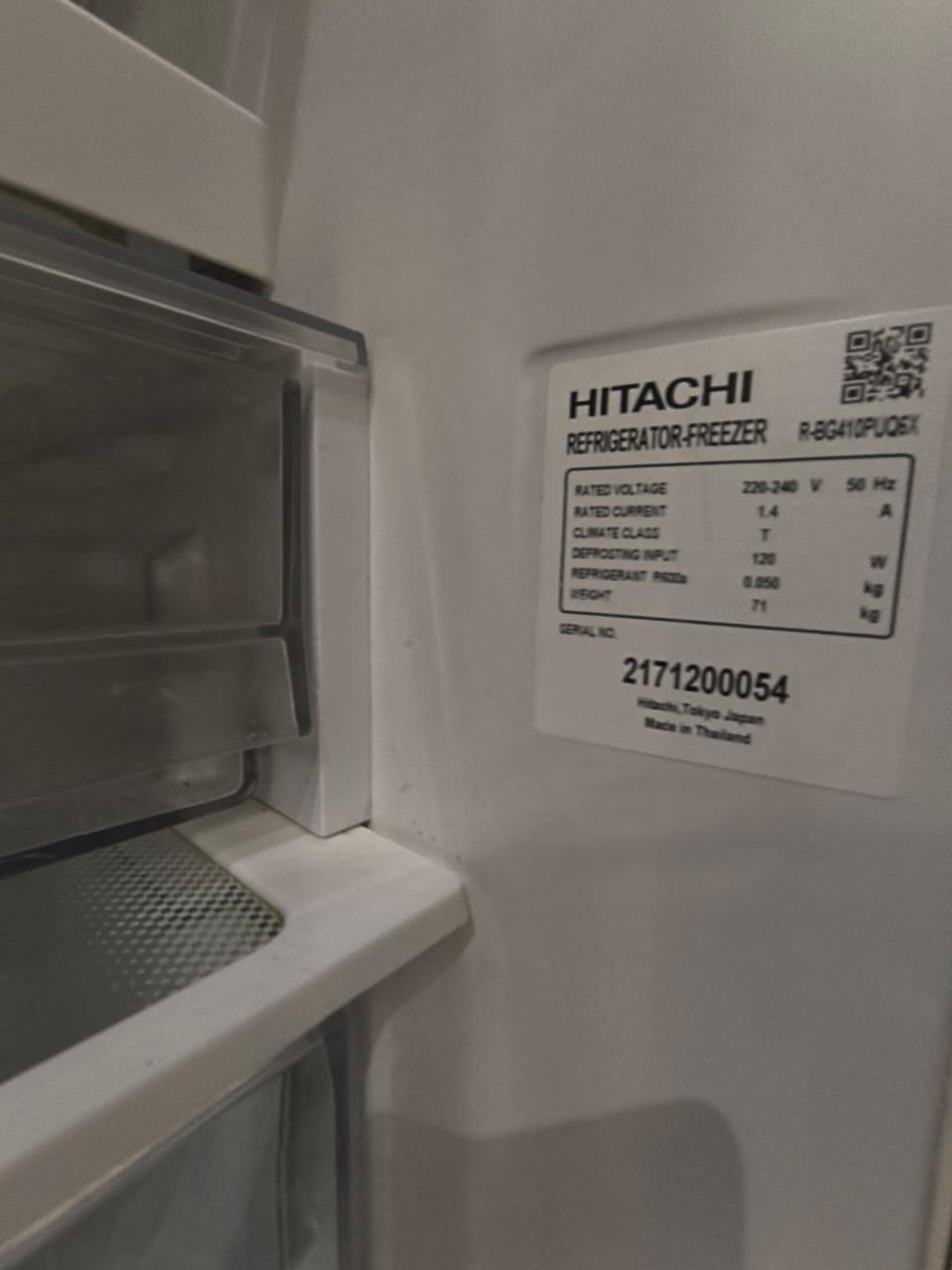 ثلاجة هيتاشي 12 قدم موديل مميز كلش نظيفة السعر 450 الف
غسالة سامسونگ 11 كيلو نظيفة السعر 200 الف
المكان 
الغزالية /قرب جامع ام القرى 

للتواصل واتساب

***********

***********
