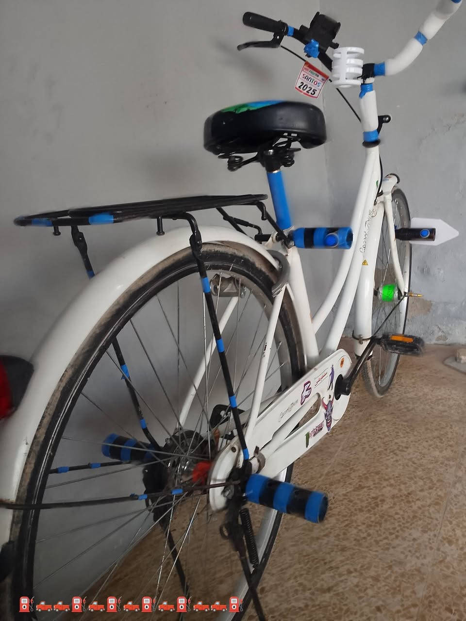 السلام عليكم باسكل للبيع موديل 2020🚴كلشي بي شغال النظافه كدام العين  السعر 115مجال للطيبين رقم الموبايل ***********
