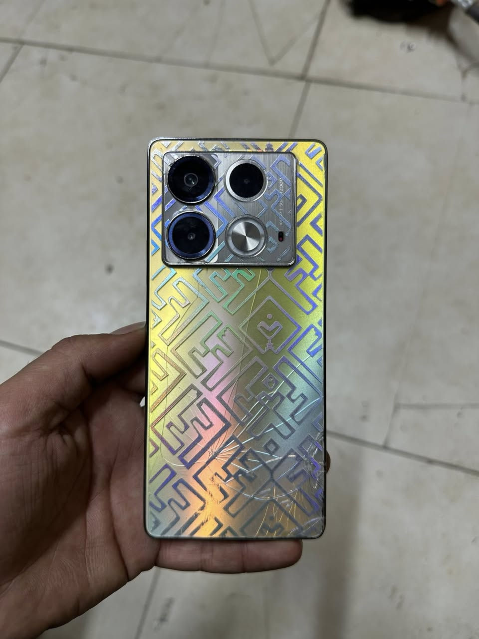 جهاز Infinix NOTE 40ذاكرته 256مامفتوح فقط فطر بظهر والكامرات بيهن غواش مكاني نجف استفسار خاص او ***********سعر.    130 قفل قفل
