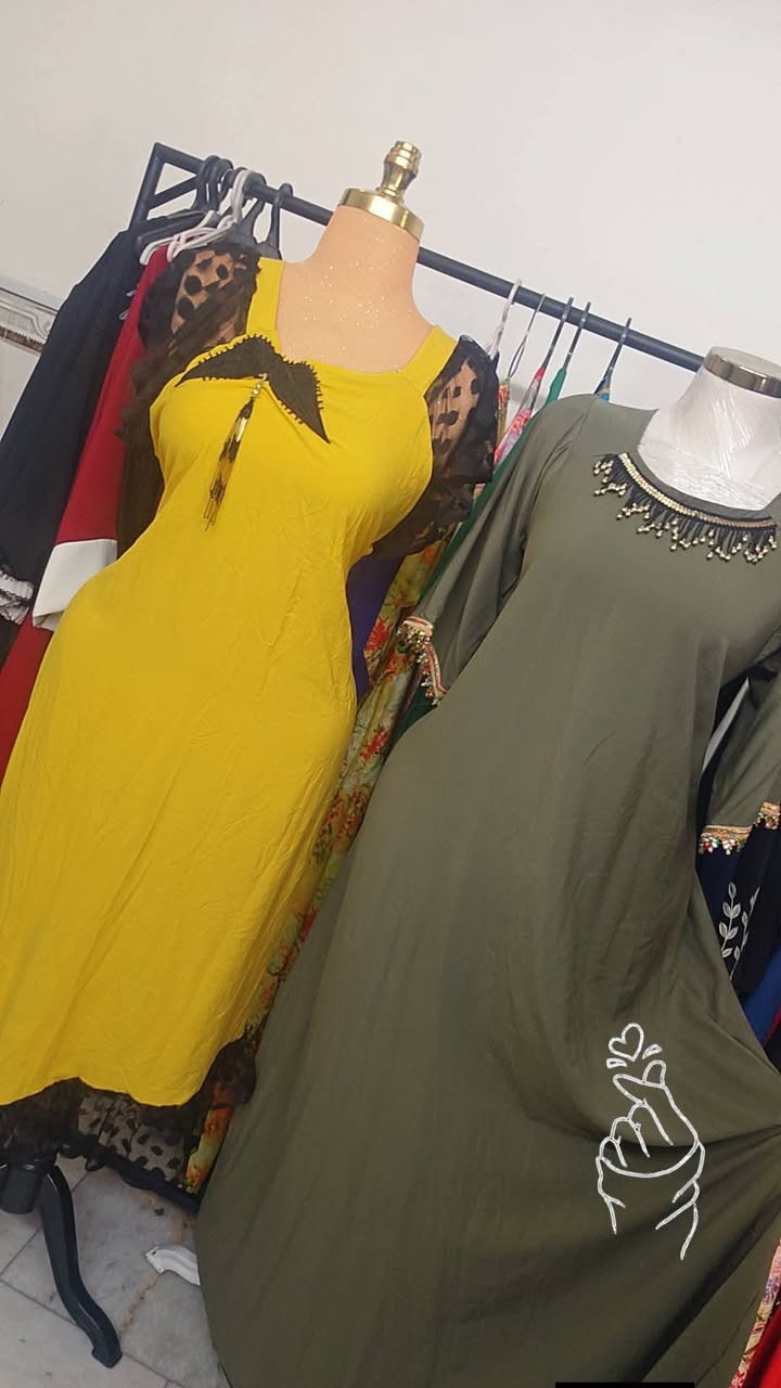 خياطة حسب الطلب متوفر توصيل العنوان المدائن جعارة قرب اسواق الامير للحجز واتساب ***********
