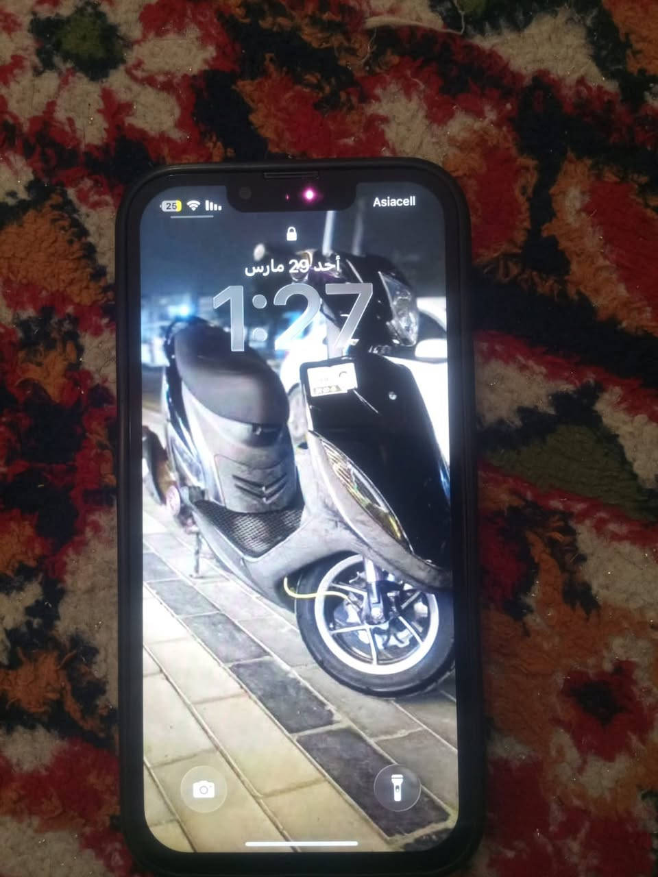 سلام عليكم جهاز 13برو جهاز بل كرتون مبدل شاشه فقط بطاريته 77ما مستبدله وهاذه رقمي ***********موجود واتساب وماسنجر فقط
