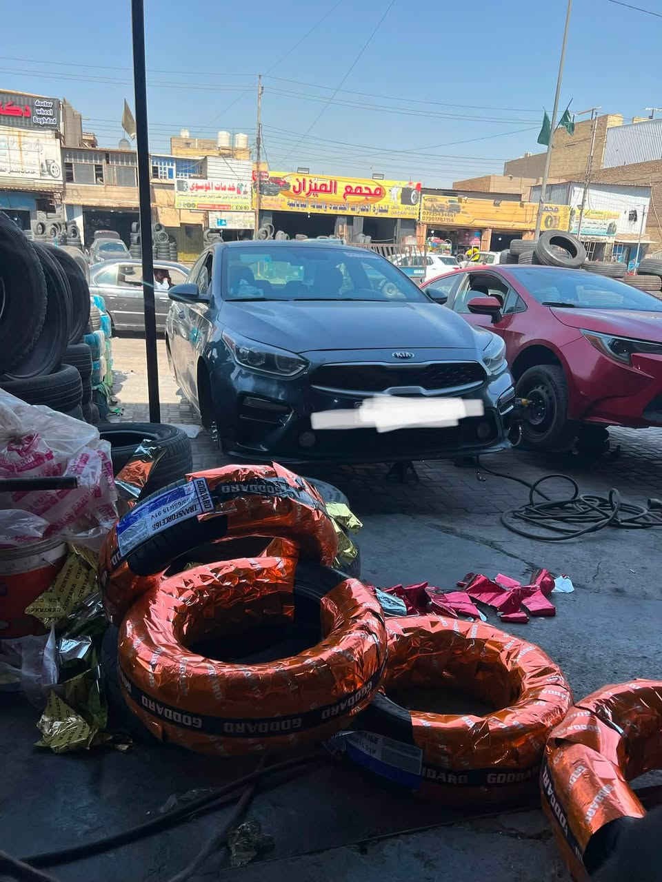 السلام عليكم تخم تاير مع ويل حجم 15 /195 /65 انتاج 2026 استخدام 10 ايام  السعر 350  الاستفسار ***********
