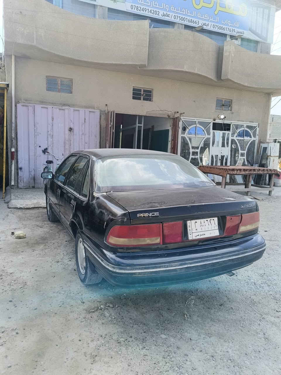 سلام عليكم دايو برنس للبيع كير اوتوماتيك سياره حلوه وبلاديه رقم بغداد سعره 38 وبيه مجال بسيط مكاني تاجي سبع البور للاسفسار ***********
