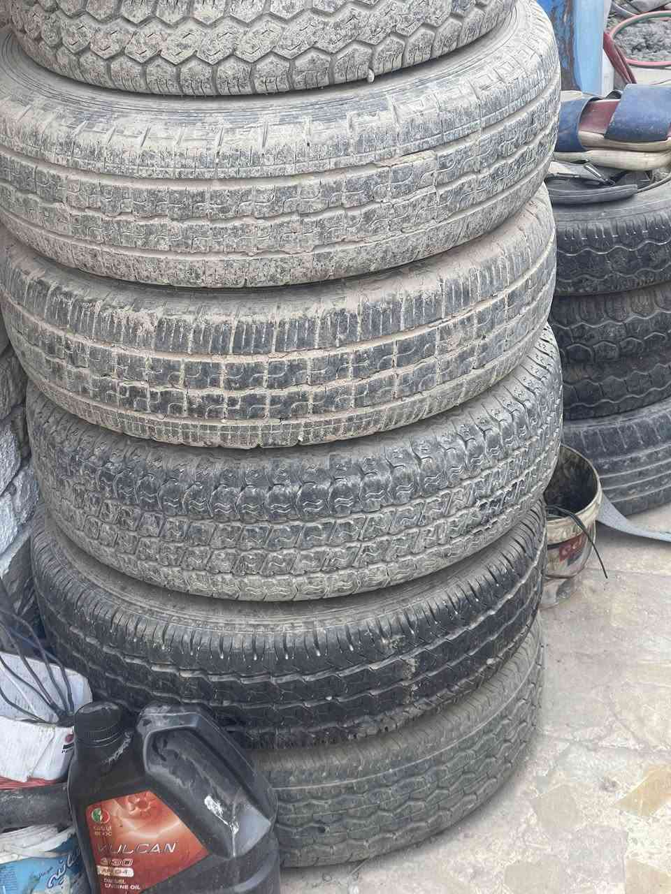 الزوج تاير امامي معه الويل ١٤ نضافه ٩٥ سعر ١٠٠ ويل خلفي بنكو جدد سعر تك ٣٠ اكسل مكفول سعر ٢٠٠ بغداد حيور ***********
