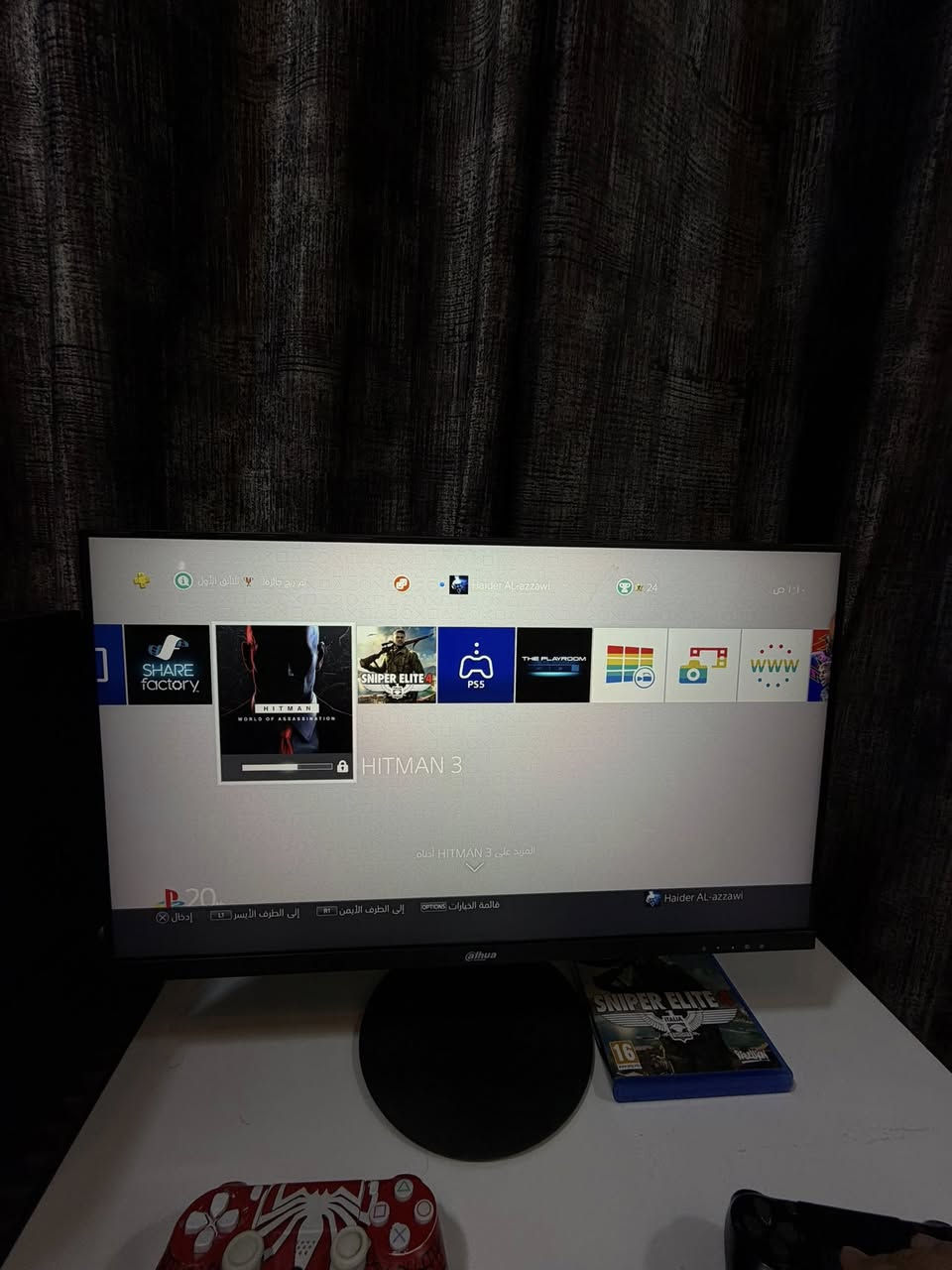 سلام عليكم 
بلي4 برو ( برووو ) مو سلم مساحة الجهاز 1 تيره ( 1000 كيكه ) الجهاز ويا جوستكات 2 وقاعده مال بلي وقاعده مال يدات و 4 اقراص ( فيفا ، سنايبر ، كول اوف ديوتي ، سباق سيارات ) و اكو حساب بالجهاز بي 223 لعبه 🛑 صارف ع الحساب 3 ملايين الله شاهد 
الجهاز ممفتوح سعره 450 وبي مجال 
اكو شاشه 100 هيرتز حجمها 24 استعمال شهر سعرها 150 وبيها مجال 
واكو يوبي اس يطول ساعه تشغيل جديد استعمال ايضاً شهر سعره 100 الف قفل مكاني الشعب شارع الصحه ***********
