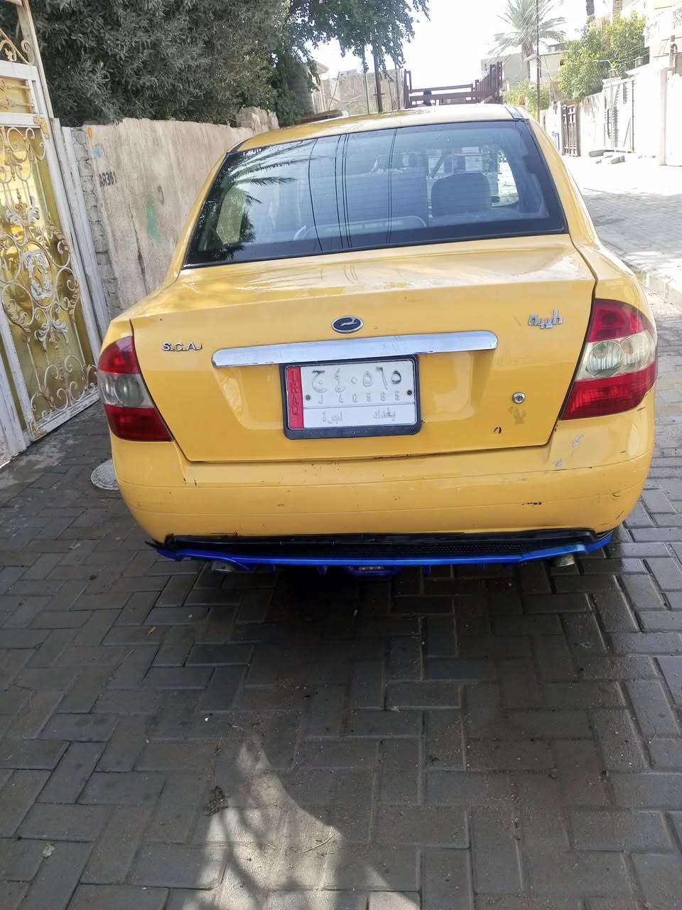 السلام عليكم سيارة طيبة السيارة كاملةرقم الماني  السنوية ماصاقطة 2062_5_3_السعر 42 وبيهة مجال قليلل
للاستفسار  عل رقم: ‏‪***********‬‏
