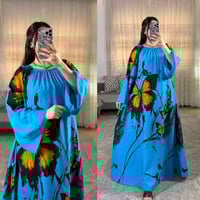 دشداشه نسائي • كشمير • فري سايز ١١٠ك