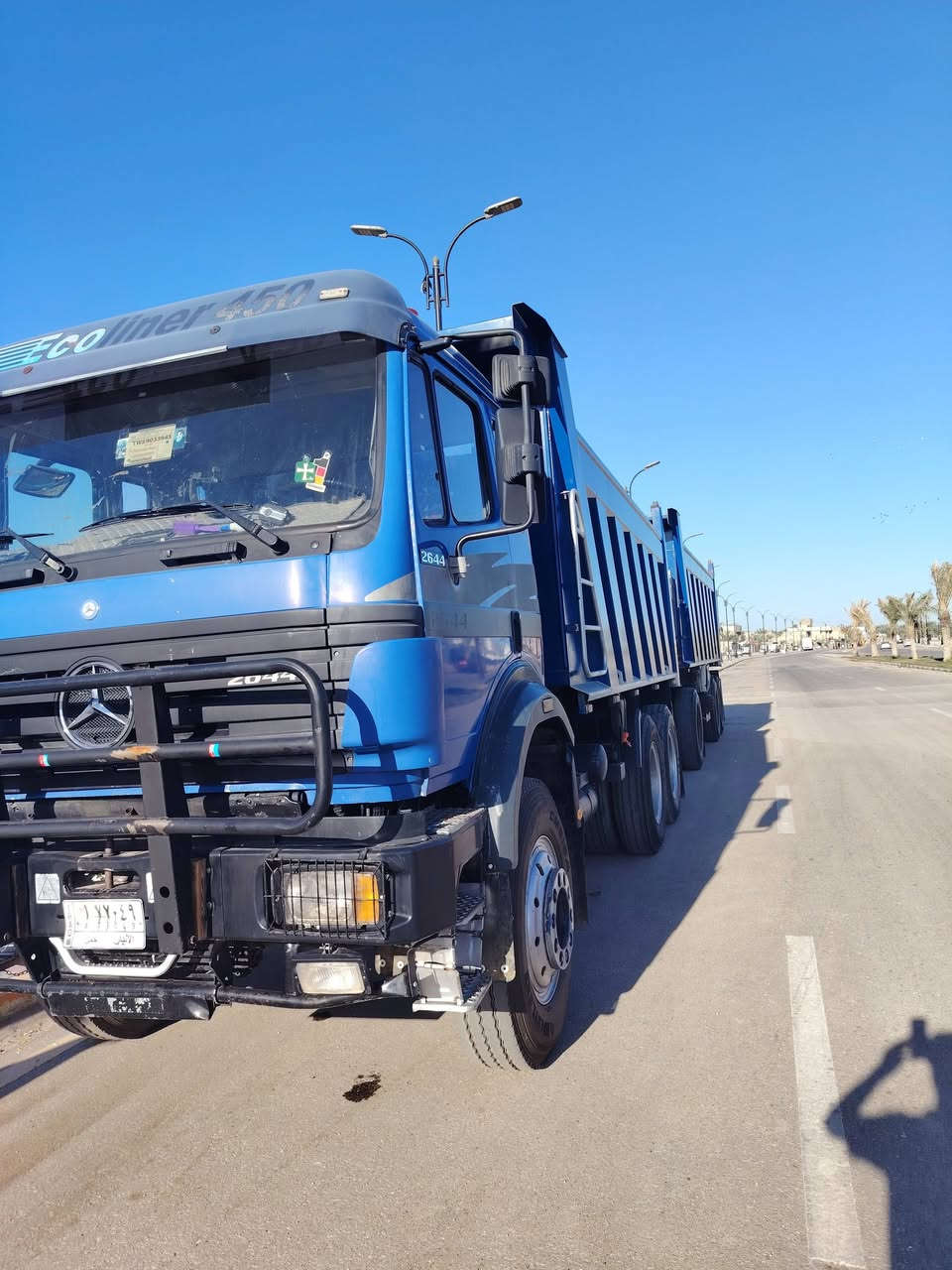 السلام عليكم البيع البي قاطره ومقطورة مديل ٩٥ مكينه 44 كير 155  مكاني نجف 
 ***********
***********
