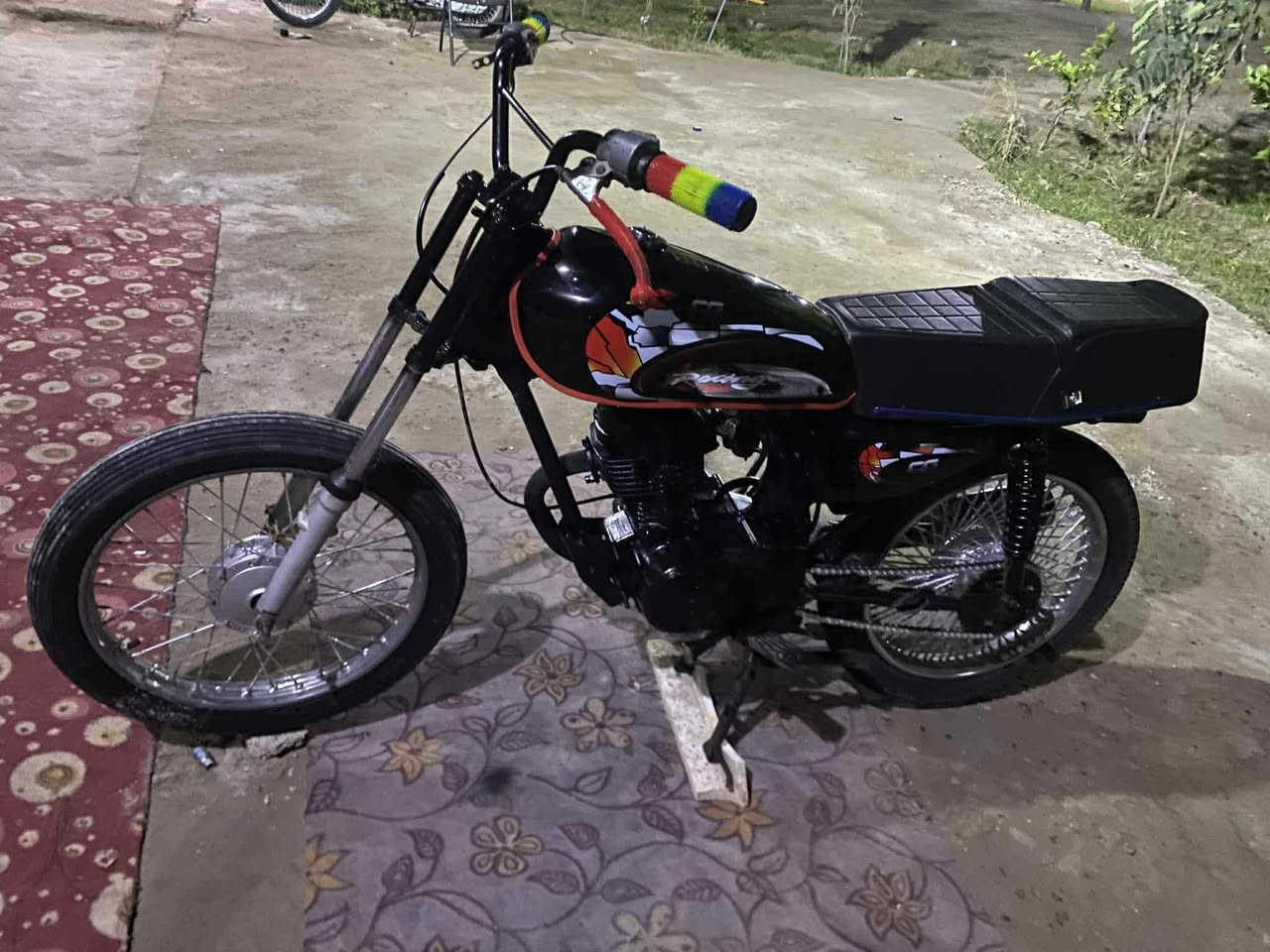 سلام عليكم 
دراجه حربي محرك نامه برو والشاصي تايكر اوراق اصولي 
سعر 395 وبيه مجال للشراي 
مكاني بابل محاويل 
رقم ***********
