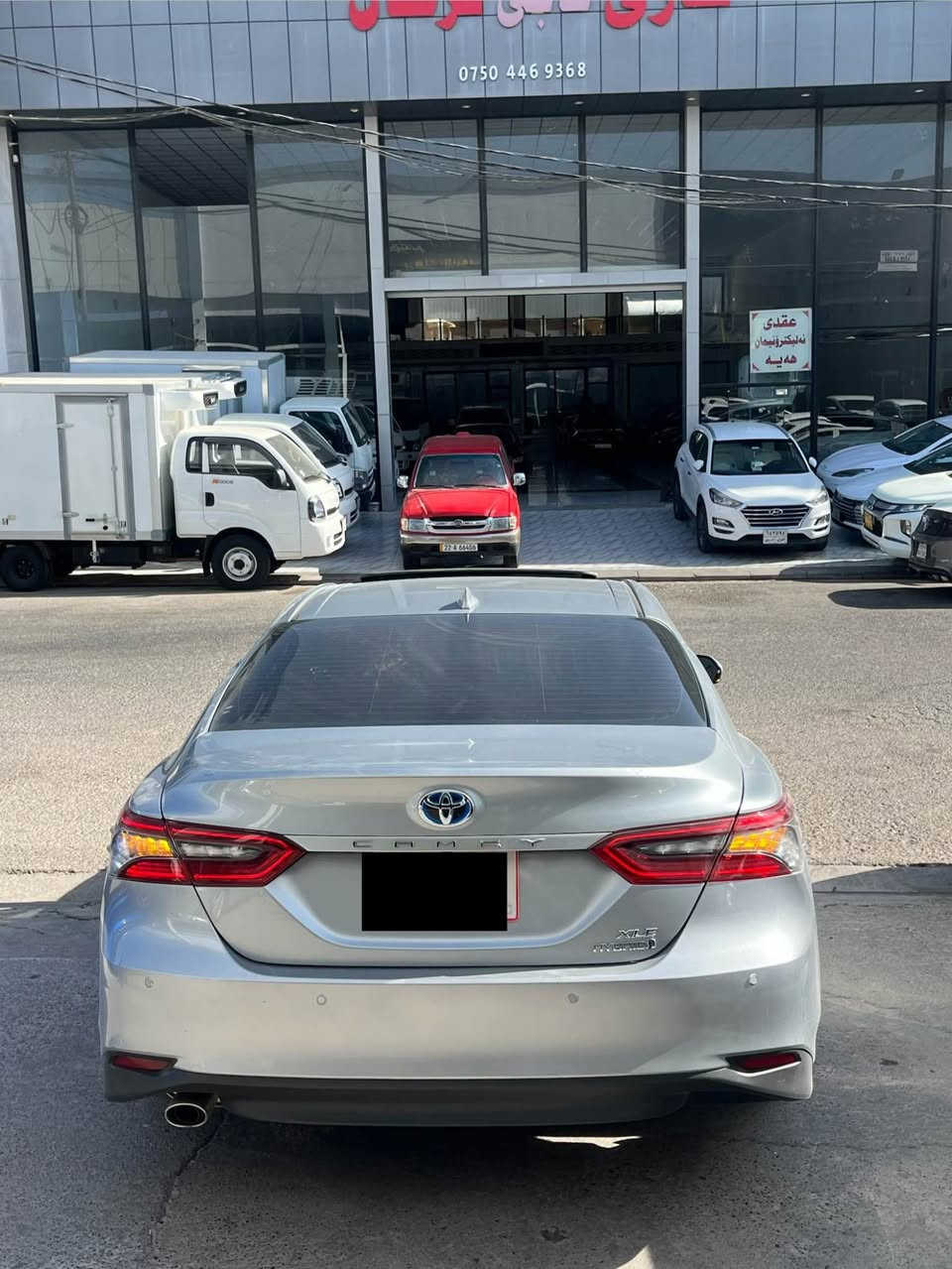 Toyota Camry 2024 XLE hybrid 
بدون صبغ بدونً ارباك
فحم رادار بيلادي شركه
موصفات 1/1 
شاشه كبير
فتحه
داتاشو
كوشن هيتر
كوشن كهربايي
هايبرد
قودي رادار
قودي ايشاره
شحن وايرليس - تايب سي - USB
تحديد سرعه
ويل كروم
شغال
باب بصمه
Eco - normal_ sport
عنوان اربيل
رقم موبايل *********** أربيل, العراق

