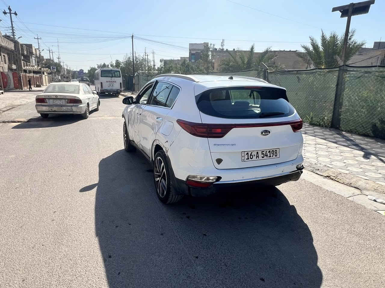 للبيع سبورتج 2020 رقم قادسيه خليجي ابيع عله حادثه السياره شغاله وتمشي 
للستفسار *********** 
عنوان بغداد
