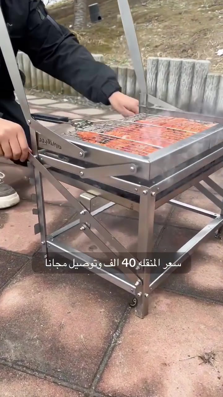المنقله القلابه الحديثه صنع خاص أحذرو التقليد ❗️! وكيل حصري داخل العراق فقط توصيل لكافة محافظات العراق
مميزات المنقله فولاذ ضد الصدأ او الزنجار تحكم كامل بحامله الفحم اسفل او اعلى مقابض خشبيه بدون دخان او سموم النار تكدر تخليهه بلبيت او خارج البيت ضمان سنه كامله من استلامك الطلب الفحص امام المندوب
• توصيل
لكافة المحافظات


**إذا كنت صاحب هذا الإعلان وتريد حذفه لأي سبب، رجاءا أرسل رسالة إلى الدعم الفني**
