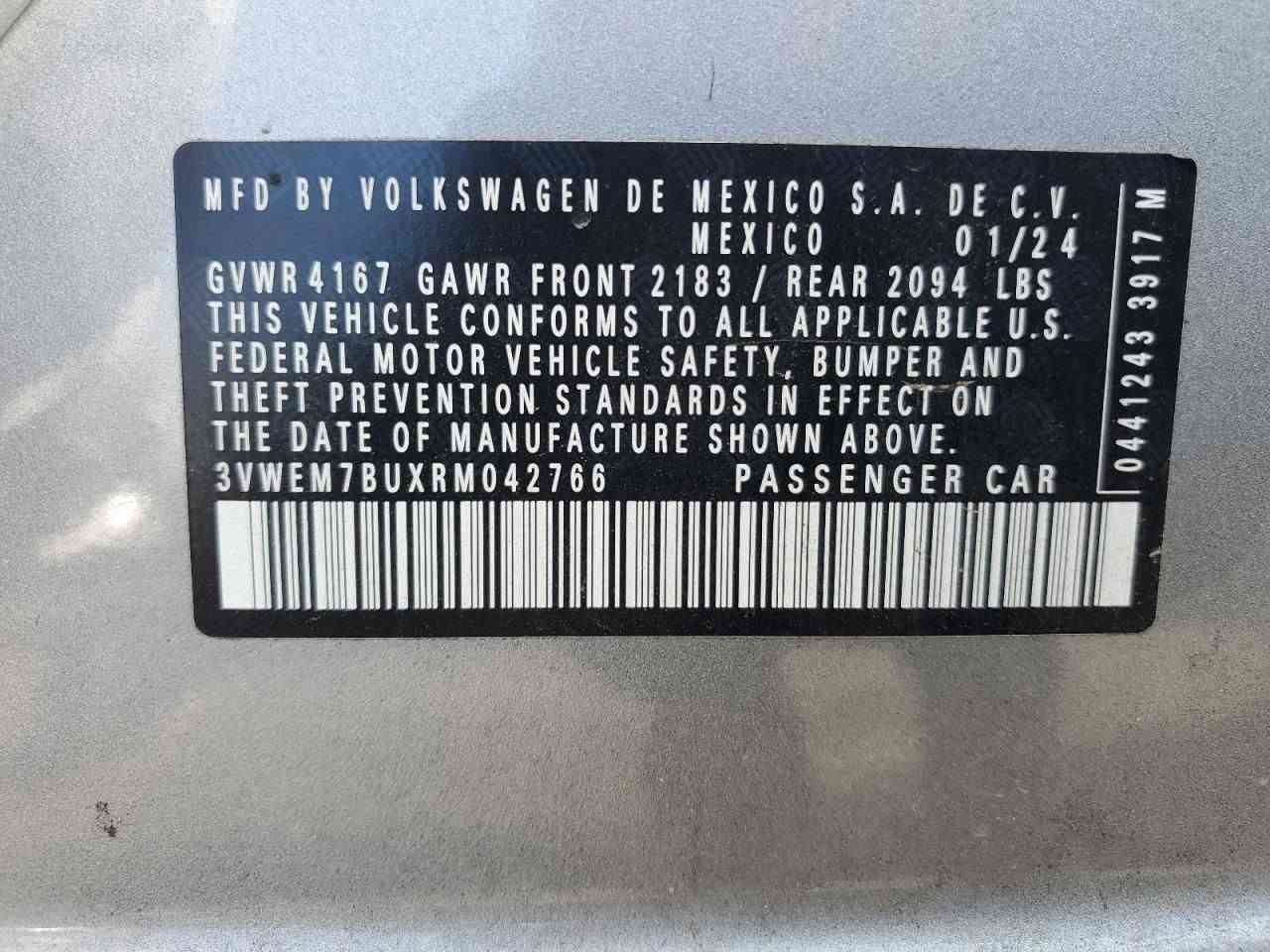للبيع فقط
VW JETTA SE 2024 
فولكسواكن جيتا SE 2024 

⚙️ محرك 4 سلندر 1.5L توربو 

◽نظام دخول ذكي 
◽كشنات تدفئة
◽نظام تحذير مغادرة المسار 
◽نظام محافظة ع المسار 
◽نظام نقطة عمياء 
◽نظام تنبيه حركة المرور الخلفية 
◽فرملة طوارئ تلقائية 

ماشية 25 ألف فقط ✅

بدون رقم
مكان السيارة أربيل شارع 100

السعر 13.500$
رقم الشاصي مُرفق بالصور 
للإستفسار 
*********** إتصال أو واتساب 

#فولكسواكن #للبيع
