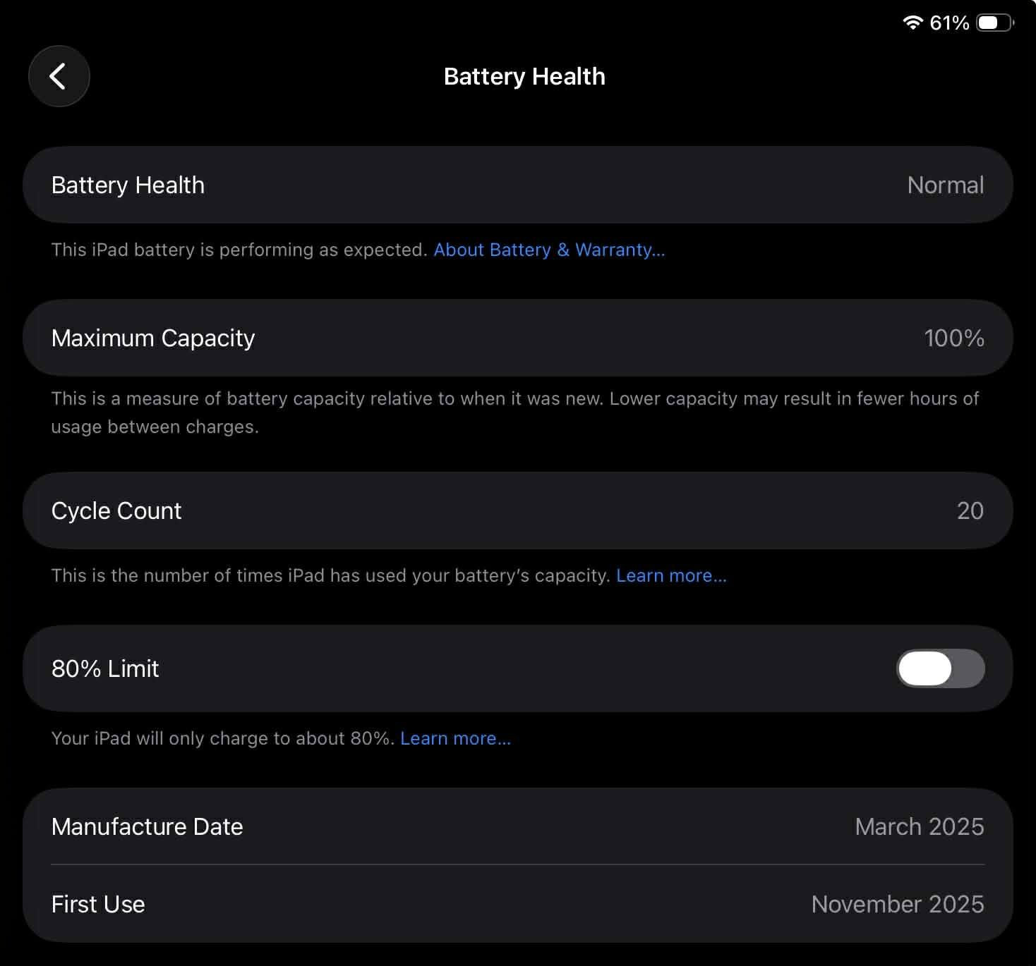 iPad Air 13-inch (M3)
مستخدم شهرين

ضمان سنه 

بطاريه 100 

غراضه كامله 

سعر 950 

مكاني بغداد


**إذا كنت صاحب هذا الإعلان وتريد حذفه لأي سبب، رجاءا أرسل رسالة إلى الدعم الفني**