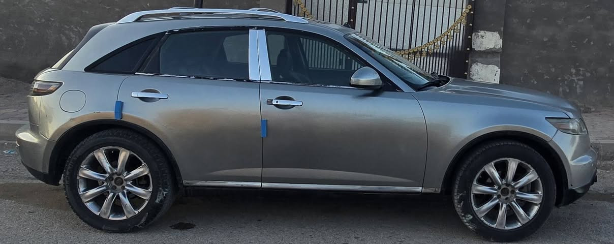 تحية طيبة
نيسان انفنتي فول مواصفات 

 موديل 2008

مكينة 6سلندر 3500

 مكينة وكير جديد

شاشه كامرة تبريد قطعتين

 حدادية جديده تخم تاير

 تخم  ويل جدد كهربائيات جاهزه 

 رقم بغداد مشروع وطني تحويل مباشر 

  صبغ احزام جمالية ضرر جملغ خلفي بدون داخل

  بيع امراوس حسب القناعة 

مكان السيارة بلكوت مركز مدينه 

الاستفسار الاتصال على الرقم التالية 

/***********/

/***********/
