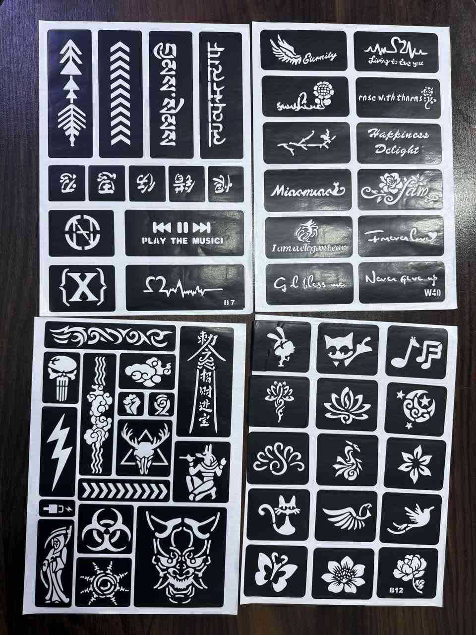 حبر وطبعات وحنة 
 فقط للنقش


**إذا كنت صاحب هذا الإعلان وتريد حذفه لأي سبب، رجاءا أرسل رسالة إلى الدعم الفني**