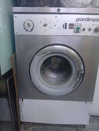 غسالة ايطالية • نشافة دنماركية • طقم غسيل