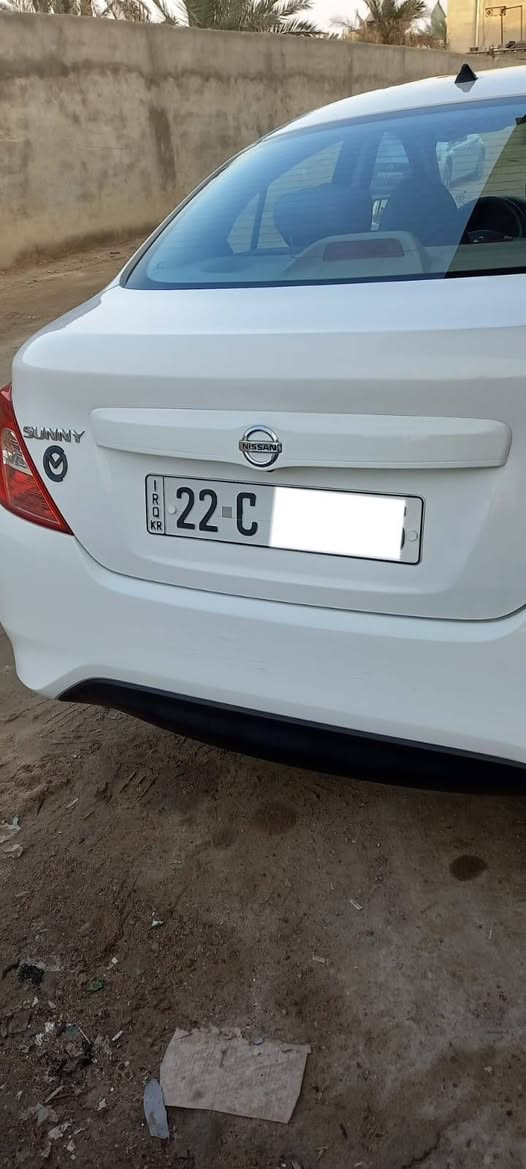 نيسان سني هندي موديل 2023 الرقم اربيل بـ اسمي شرط التحويل دون تبديل او صبغ مكينة كير تبريد شادلها  شاشة لمس وكامرة كاملة فقط المدكر الامامي دحجة بسيطة وباب خلف سايق شخط ماشية 64 سنويتها لحد 2028 مكان السيارة بصرة ابي الخصيب السعر 120 وبيها مجال بسيط الرقم  ***********
