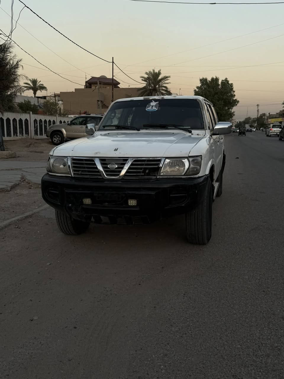 سلام عليكم نيسان باترول 2003مزاد وزاره داخليه 
مكينة 4500بلادي 
ادامة كاملة على منظومة البانزين 
باتري جديد 
منظومة مال تبريد كله جديد ثلج 
كير ✯ ؏ـٱډʊ̤  
4*4شغال وكامل 
تخم تاير جديد 
لايت زنون 
السعر 63بيهة مجال للطبيبين
مكان سيارة بغداد البلديات 
للاستفسار ***********
