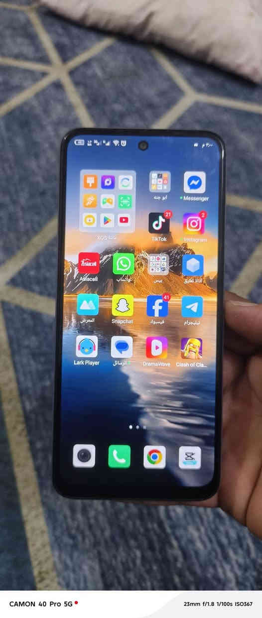 افنكس هوت 30 بلاس جهاز نضيف 
وماداخل تصليح ولامفتوح ذاكره 128 عشوائية 8 
مكاني نجف حي النصر سعره 125 وبي مجال 
غير متواجد على الفيس ***********
