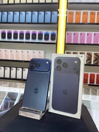 ايفون 17بروماكس  (دبل سيم كارت )🔥🔥 ذاكرة 256بطاارية 100  مستخدم نضيف م...