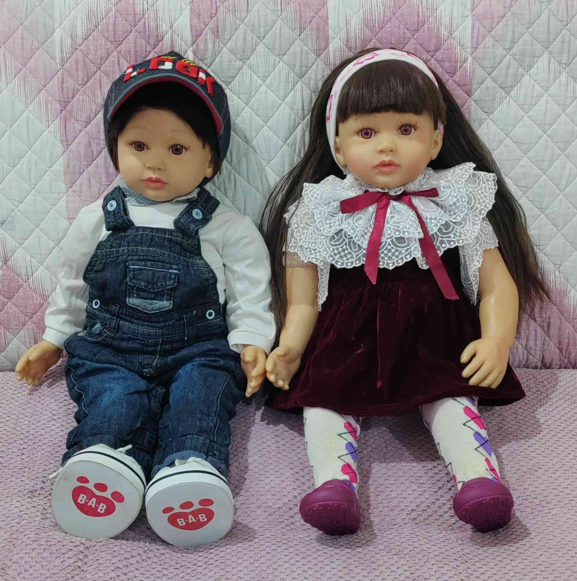 احجام ٦٠سم ضخمين البطن سوفت والأطراف سلكون
سعر القطعتين ب٤٥


**إذا كنت صاحب هذا الإعلان وتريد حذفه لأي سبب، رجاءا أرسل رسالة إلى الدعم الفني**