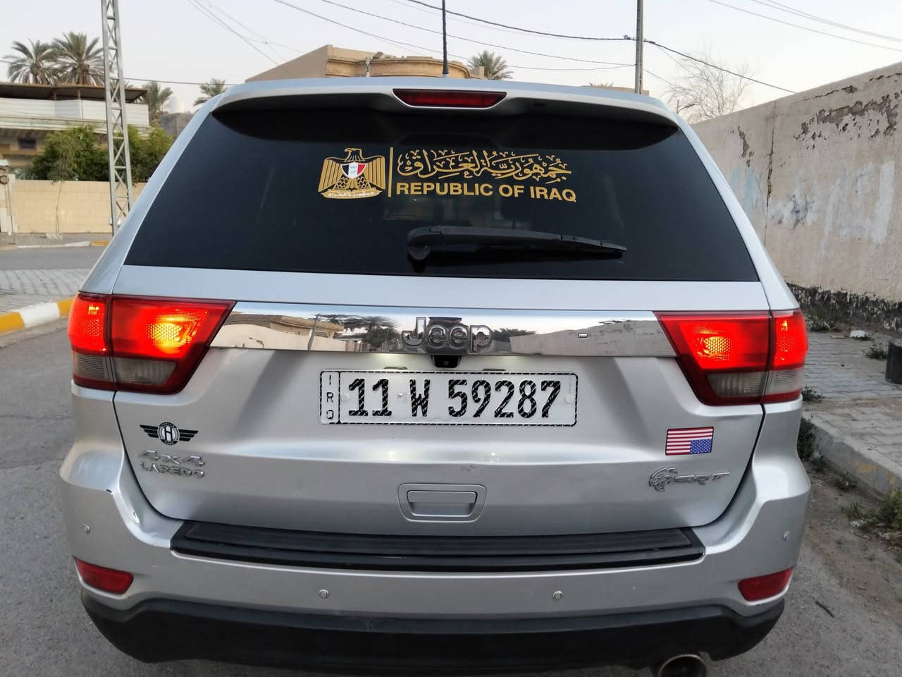 السلام عليكم جيب لاريدو موديل 2012 وارد امريكي ضررها جاملغ وبنيد فقط رقم بغداد دولي (بأسمي) تحويل مباشر سنوية للـ30 محرك 3600 محرك وكير مكفولات تبريد تدفئه شغال تخم تاير جديد حدادية امامي وخلفي جديد فول ما عده الفتحه بصمة ترحيب كشنات جلد حضن تحكمات ستيرن شاشة كامره خلفيه حساسات لايت زنون علماً السيارة بيها رشات صبغ بدون دواخل جمالية فقط السعر 143 للأستفسار اكثر (***********) عنواني واسط ، اتصال فقط غير متواجد على النت
