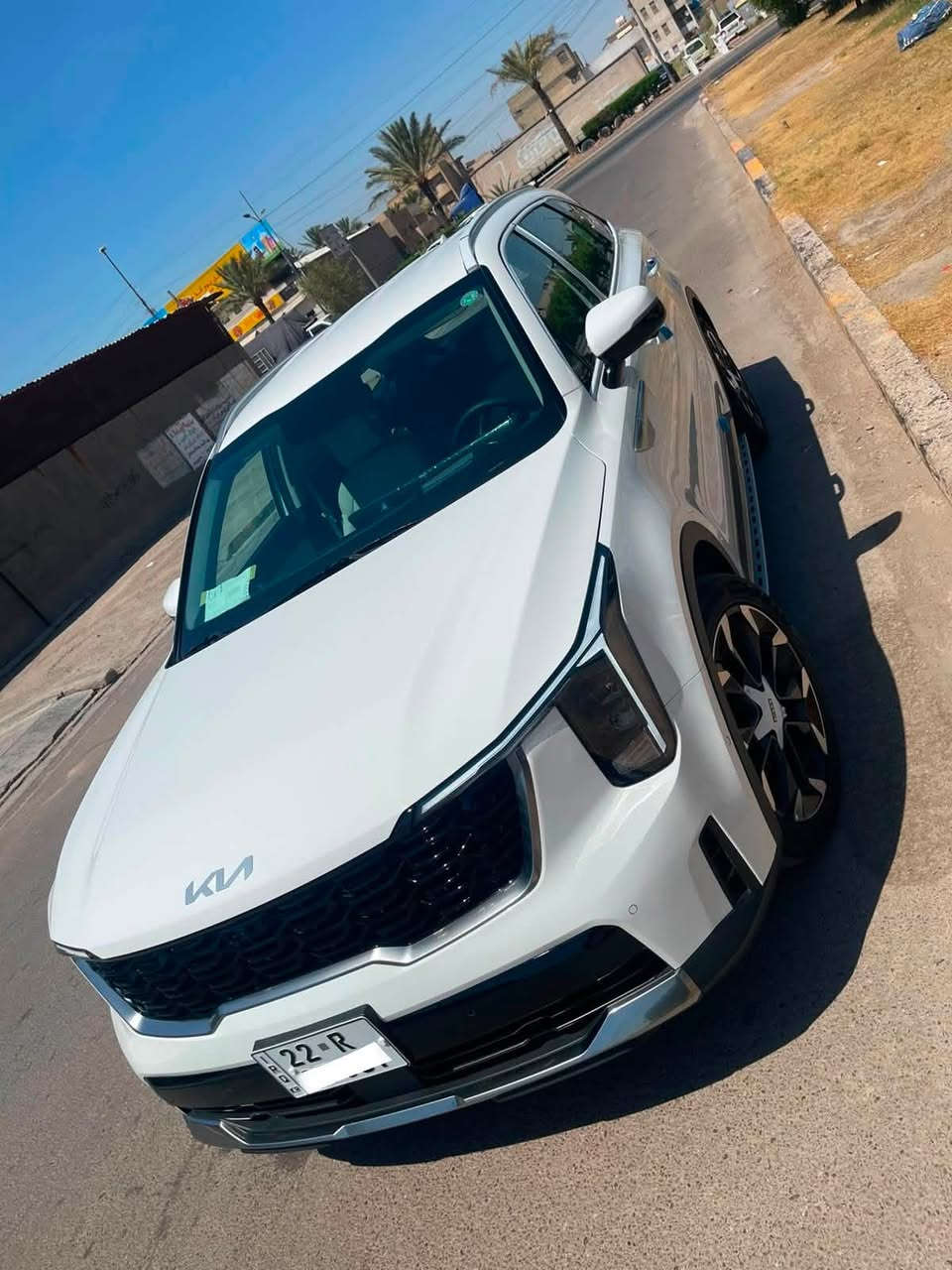🔥 كيا سورينتو 2026 – فول مواصفات حديد VIP 🚙
بسعر,57مليون  د.ع فقط

◼️ الموديل: 2026
◼️ المحرك: 3.5 لتر – 6 سلندر
◼️ الأرقام: أربيل مرقم وجاهز
◼️ الضمان: 5 سنوات أو 100,000 كم
◼️ تبديلات دهن عدد 2 + أرضيات

💎 المواصفات:
✨ تشغيل بالبصمة وتحكم بالسيارة Smart Key
✨ تشغيل عن بُعد + نظام ترحيب
✨ داتا شو Head-Up Display
✨ عداد ديجيتال متغير
✨ 4 كاميرات 360 درجة +رادار
✨ مقاعد جلد تدفئة + تبريد
✨ مقاعد أمامية كهربائية
✨ ذاكرة مقاعد
✨ نظام صوت BOSE
✨ سستم إيرباك كامل عدد 6
❄️ 7 مقاعد مع تبريد 3 مناطق
✨ صندوق خلفي كهربائي
✨ شاشة كبيرة + GPS
✨ شحن لاسلكي
✨ سايد بريك إلكتروني + Auto Hold
✨ إنارة LED أمامية وخلفية
✨ حساسات أمامية وخلفية عدد 12
✨ دواسات

عنوان بغداد البلديات
***********
