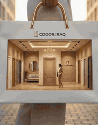 «مع "CDOOR"، نُهديكم أحدث التقنيات العالمية في عالم الأبواب: عازلة للصوت، مضادّة للبكتيريا، مقاومة للحريق، وضد الماء.» 
***********
