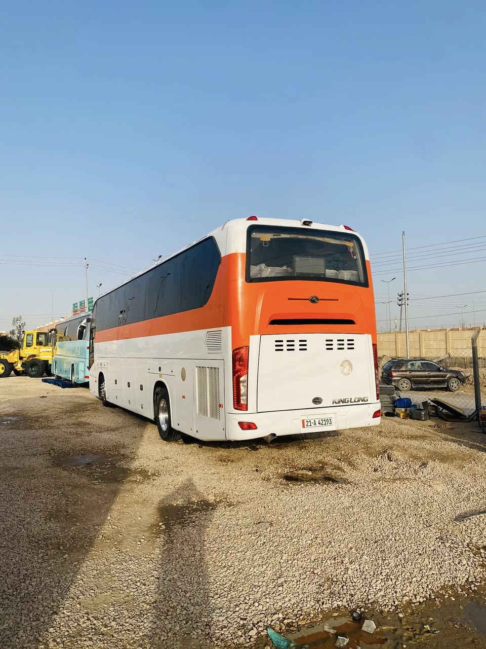 ~~~~~~يقدم لكم ~~~~~~
    معرض علي العبودي الكربلائي
السلام عليكم باص للبيع نوع كينك لونك
47راكب 
نوع جوبلس
تبريد ابو الزعانف 
كير اوتماتيك صندوقين 
تخم تاير ويل كروم
رقم سليمانية دخول جديد 
العنوان كربلاء الحر مجاور مستشفى التركي
للاستفسار على رقم الهاتف
*********** 
***********
